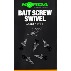 Accroche Appat Korda Micro Ring Swivel Bait Screw
