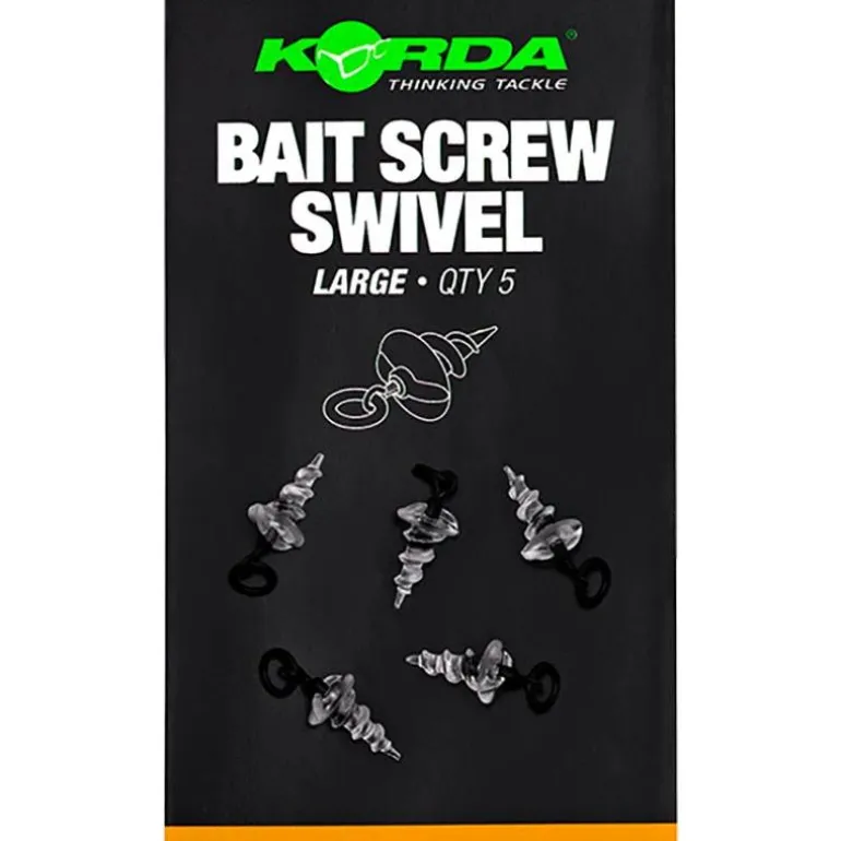 Accroche Appat Korda Micro Ring Swivel Bait Screw