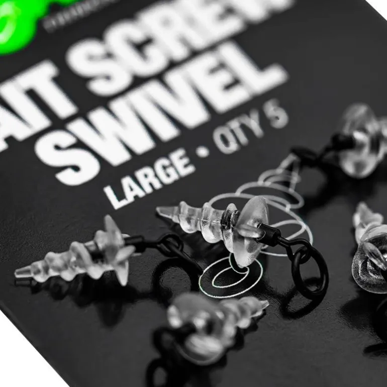 Accroche Appat Korda Micro Ring Swivel Bait Screw