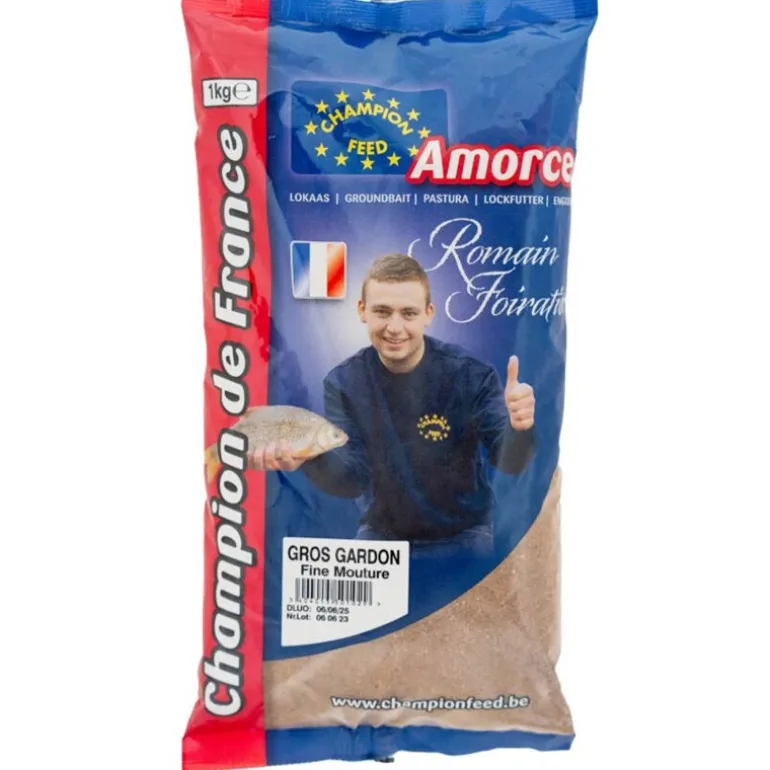 Amorce Champion Feed Cdf Gros Gardon Fine Mouture - 1Kg