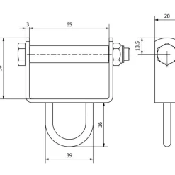 Anneau De Fixation Bateau Inox Pike'n Bass