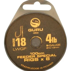 Bas De Ligne Monte Guru Lwgf Feeder Rig