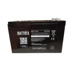 Batterie Étanche Battrix Cyclic 12V 9Ah Pour Sondeur