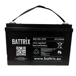 Batterie Étanche Battrix Cyclic 12V 100Ah Pour Moteur