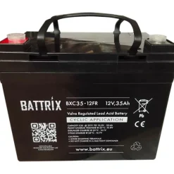Batterie Étanche Battrix Cyclic 12V 35Ah Pour Sondeur