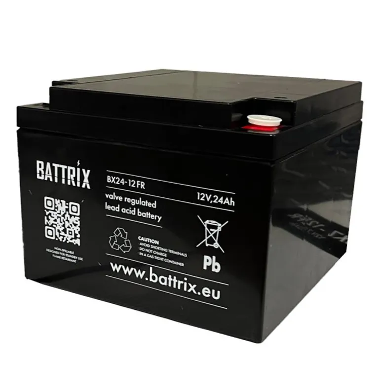 Batterie Étanche Battrix 12V 24Ah Pour Sondeur