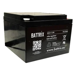 Batterie Étanche Battrix 12V 24Ah Pour Sondeur
