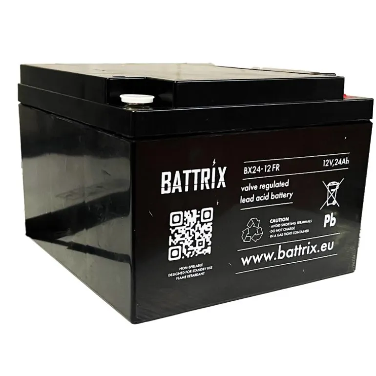 Batterie Étanche Battrix 12V 24Ah Pour Sondeur