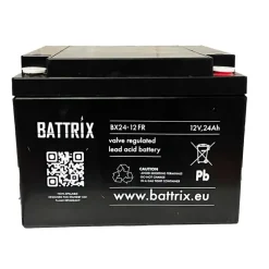 Batterie Étanche Battrix 12V 24Ah Pour Sondeur