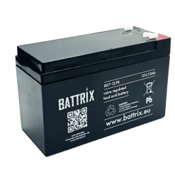 Batterie Étanche Battrix 12V 7Ah Pour Sondeur
