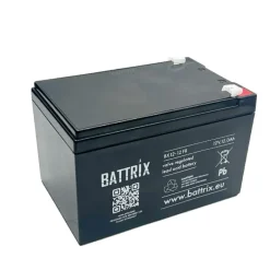 Batterie Étanche Battrix 12V 12Ah Pour Sondeur