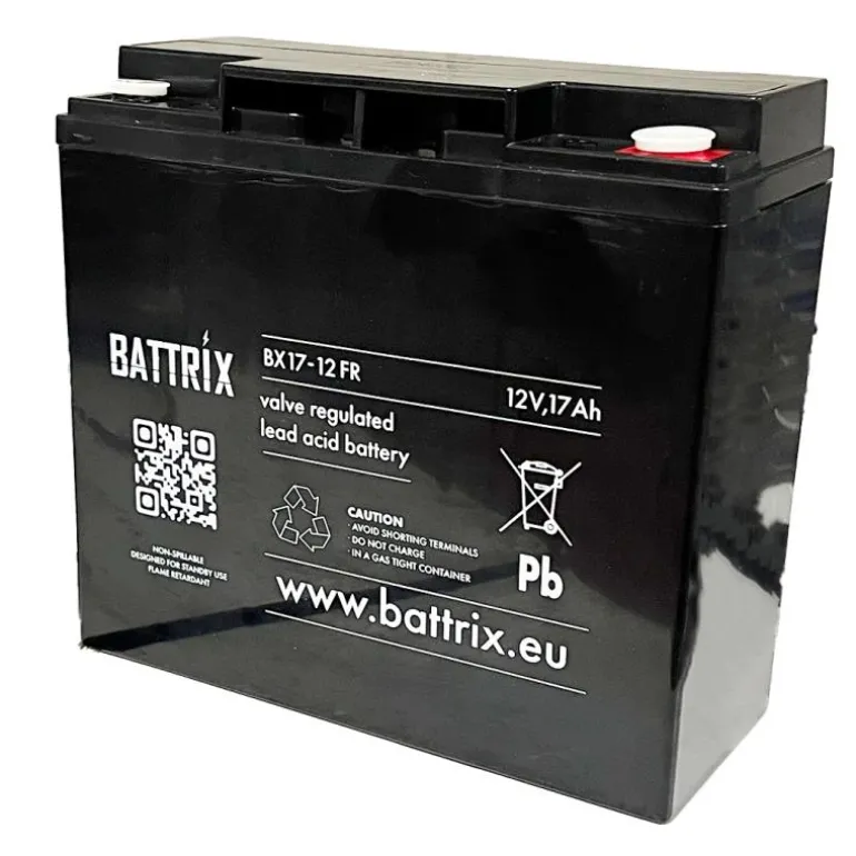 Batterie Étanche Battrix 12V 17Ah Pour Sondeur