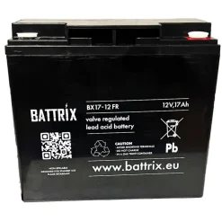 Batterie Étanche Battrix 12V 17Ah Pour Sondeur