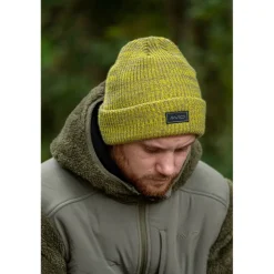 Bonnet Avid Carp Marl Knit Beanie - Jaune