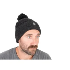 Bonnet Fox Matrix Grey Sherpa Bobble Hat - Gris