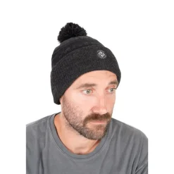 Bonnet Fox Matrix Grey Sherpa Bobble Hat - Gris