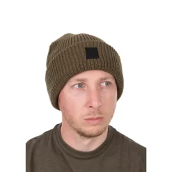 Bonnet Fox Merino Blend Beanie - Olive