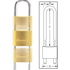 Cadenas Master Lock Anse Amovible Et Reglable