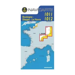 Carte De Navigation Navicarte Boulogne - Dieppe - Le Havre