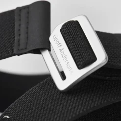 Ceinture Homme Geoff Anderson Zipzone - Noir