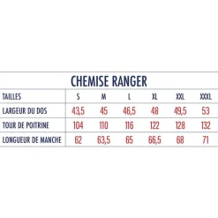 Chemise Manches Longues Homme Devaux Ranger - Brun
