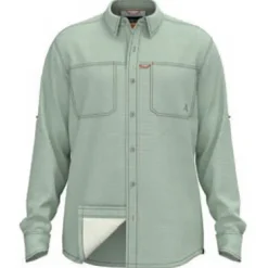 Chemise Manches Longues Homme Orvis Open Air Caster Shirt - Vert