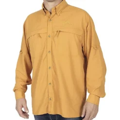 Chemise Manches Longues Homme Jmc Nano Dry Burst - Orange