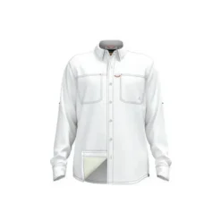 Chemise Manches Longues Homme Orvis Open Air Caster Shirt - Blanc