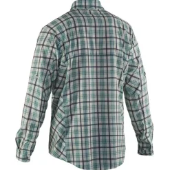 Chemise Manches Longues Homme Grundéns Fly Bridge Long Sleeve Dusty - Turquoise