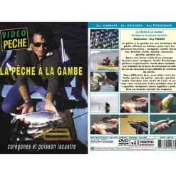 Dvd - La Peche À La Gambe Coregones Et Poisson Lacustre