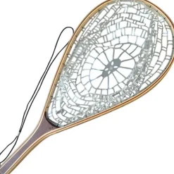Epuisette Raquette Mouche Tof Filet Caoutchouc Transparent