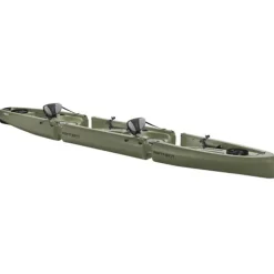 Kayak Point 65°N Mojito Angler Duo Sit-On-Top Modulable - Vert