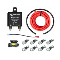 Kit Complet Coupleur/Séparateur Victron Energy Cyrix 12V 24V 120A Recharge Batterie Auxiliaire Depuis Alternateur