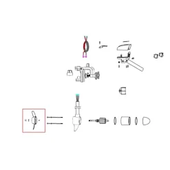 Kit Hélice 2 Pales De Rechange Haswing W20