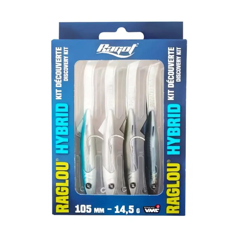 Kit Leurre Souple Ragot Raglou Hybrid Discovery Kit