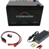Pack Batterie Lithium Cosmos Lithium Cosmos 12V 15Amp + Chargeur Atom12 + Faisceaux De Connexion Rapide