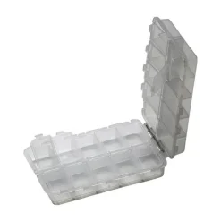 Petite Boite Double Plastilys Pour Hamecons Et Accessoires