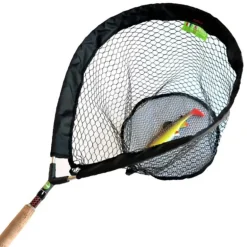 Épuisette Raquette Pafex Flynet Manche Carbone Rouge - Liège - Filet Anti-A