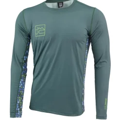 Tee Shirt Manches Longues Homme Jmc Sun Protect - Vert