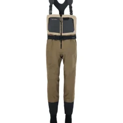 Waders Stocking Respirant Grundéns Boundary Zip Stockingfoot Wader Stone/Otter